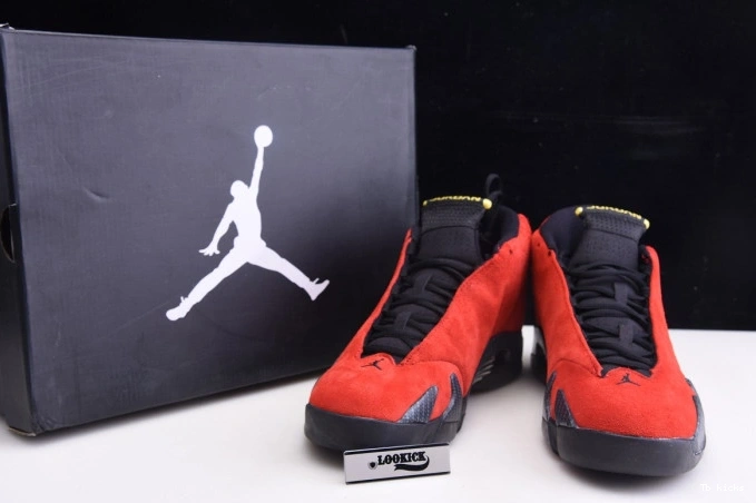 Reps TBK Challenge Air Retro Red Jordan 14 654459-670 0702